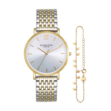 Victoria Hyde Primrose Horloges Classic Bicolor Goud Zilver