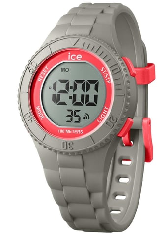 Ice Watch Ice Digit - Stofgrijs Kinderhorloge 021623