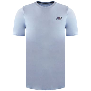 New Balance Q Speed Jacquard Heren Lichtblauw T-Shirt