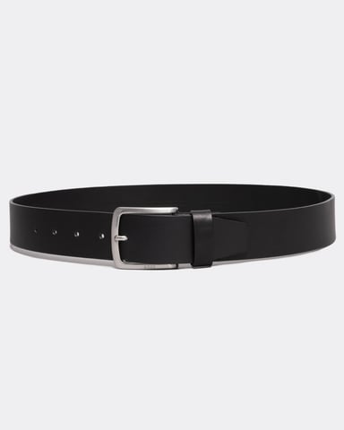 BOSS Orange Jor-V Italiaanse Leren Riem met Logo-gegraveerde Gesp