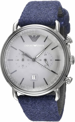 Emporio Armani Herenhorloge Kwarts Zilver