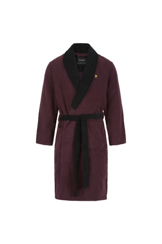Adrian Bathrobe With Gifting Ribbon Wine Tasting - Jet Back