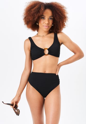 Bikinitopje met getextureerd ringdetail