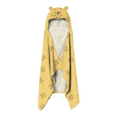 Disney Winnie the Pooh - 100% Cotton Happy Pooh Hooded Towel
