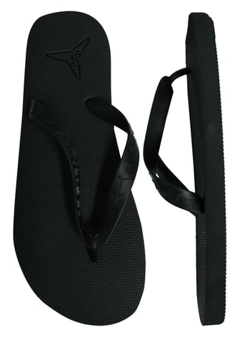 Slydes Angra Heren Zwarte Slippers