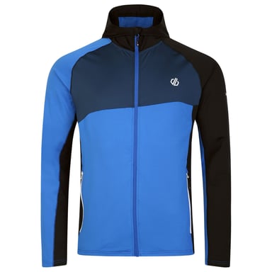Dare 2B Heren Touring Hooded Stretch Full Zip Jacket (Olympisch Blauw/Moonlight Denim)