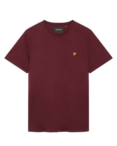 Lyle & Scott Effen T-shirt in Bourgondië