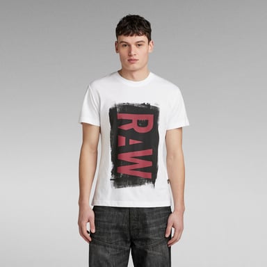 G-Star RAW Painted RAW Graphic T-Shirt