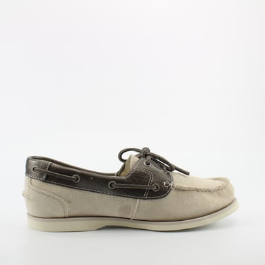 Timberland Klassieke Bootschoenen Off White Leer Vrouwen Veterschoenen A1C2S