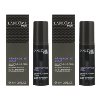 Lancome Men Renergy 3D Yeux Firming Eye Cream 15ml X 2