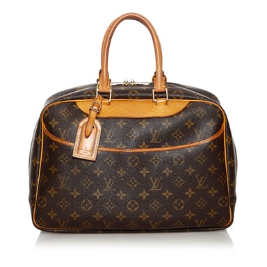 Vintage Louis Vuitton Monogram Deauville Brown
