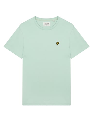 Lyle Scott merk borstlogo turquoise schaduw T-shirt