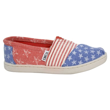 Toms Klassiek Rood Kinder Espadrilles
