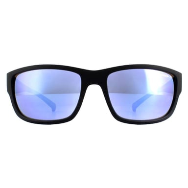 Arnette Zonnebril Bushwick 4256 01/22 Mat Zwart Donkergrijs Spiegel Water