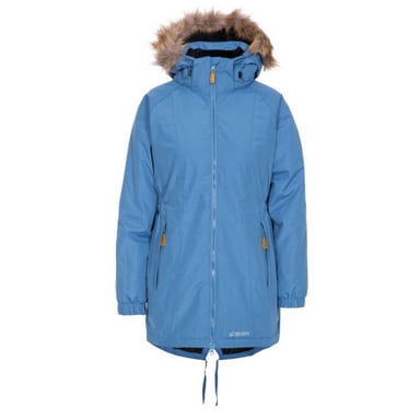 Trespass - Dames Celebrity Geïsoleerd Extra Lange Parka Jas (Blauw)