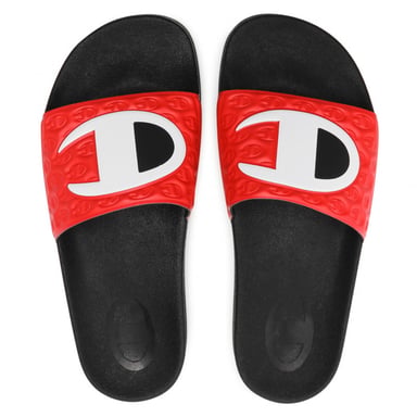 Champion M-EVO Heren Zwart/Rood Sliders