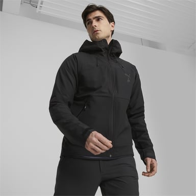 PUMA Mens SEASONS Softshell Running Jacket