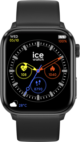 Ice Watch Ice Smart 2.0 - Zwarte Unisex Zwarte Horloge 022535