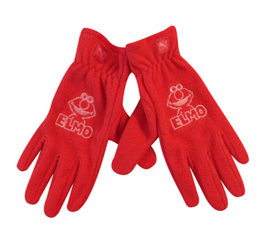 Puma Sesamstraat Elmo Kids Rode Handschoenen