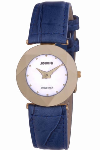 Jowissa: Facet Women'sWhite Watch