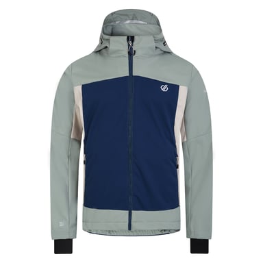 Dare 2B Heren Mountaineer Soft Shell Jas (Maanlicht Denim/Lilypad Groen)