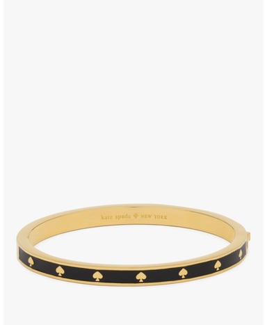 Enamel Hinged Bangle
