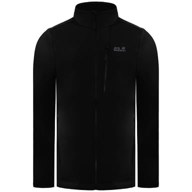 Jack Wolfskin Whirlwind heren zwart softshell jack