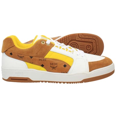 Puma Slipstream Lo MCM Heren Wit/Bruin Sportschoenen