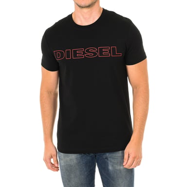 Heren-T-shirt met korte mouwen en ronde hals 00CG46-0DARX