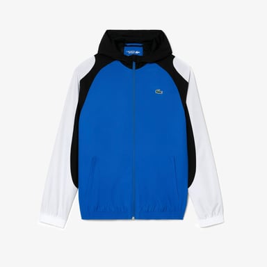 Heren Lacoste Sport Colourblock Tennisjas in Blauw