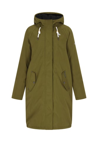 Schmuddelwedda Winter parka Dames olijf