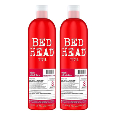Tigi Urban Resurrection Shampoo for Damaged Hair 750ml 2pack