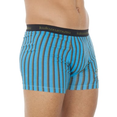 Dunne elastische boxer en aan het lichaam aanpasbare stof 98246 heren