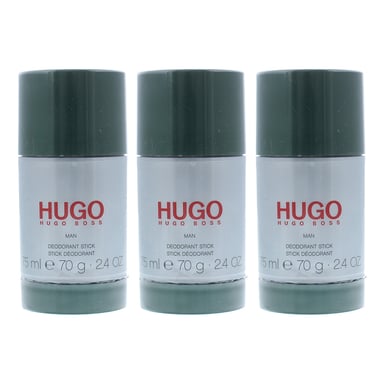 Hugo Boss Hugo Man Deodorant Stick 75ml x 3