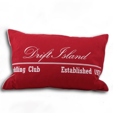 Riva Home Drift Island Printed Piped Cushion Cover