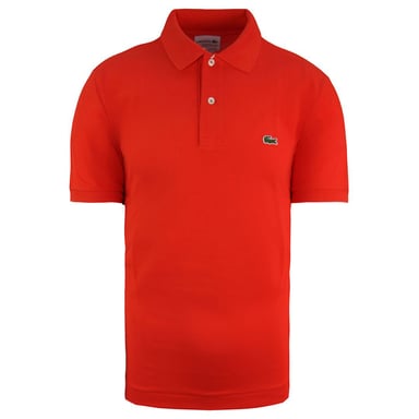 Lacoste Klassiek Fit Heren Oranje Poloshirt