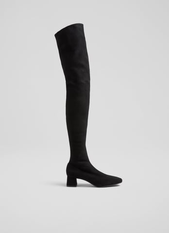 LK Bennett Daniela Knee Boots, Black