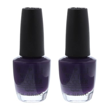 OPI A Grape Affair Nail Polish 15ml x 2