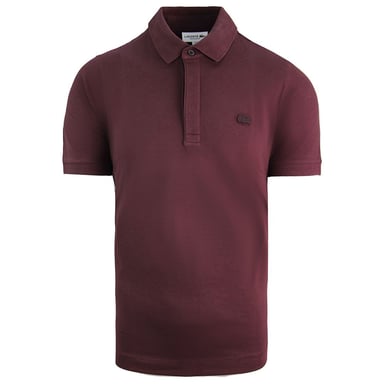 Lacoste Regular Fit Heren Bourgondisch Polo Shirt