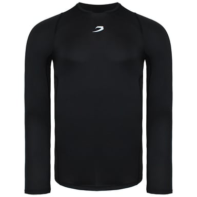 BoxRaw Saddler Heren Zwart Compressie Top
