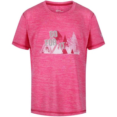 Regatta Kinderen/Kinderen Alvarado IV Grafisch Print T-Shirt (Cabaret Roze)