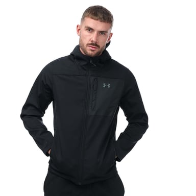 Heren Under Armour Storm ColdGear Shield Hooded 2.0 Jacket in Zwart