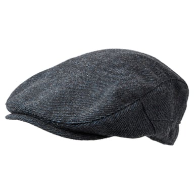 Weighton Knit Flat Cap Blue Marl