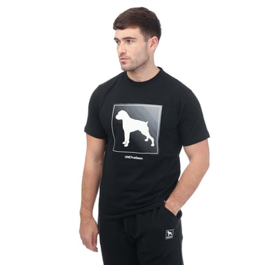Heren One True Saxon Braice T-shirt in Zwart