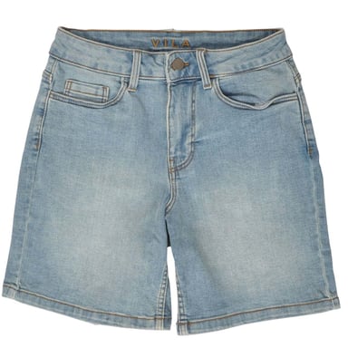Stretch High Waist Denim Shorts