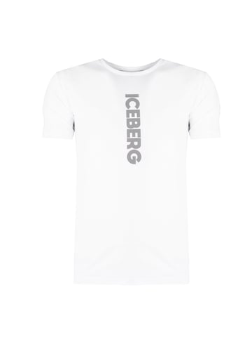 Iceberg T-Shirt C-Neck Mannen Wit