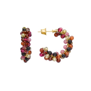 Luxenter Rariki 18k gouden oorbellen