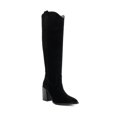 Dune Ladies Tavern - Mid Suede Knee-High Boots
