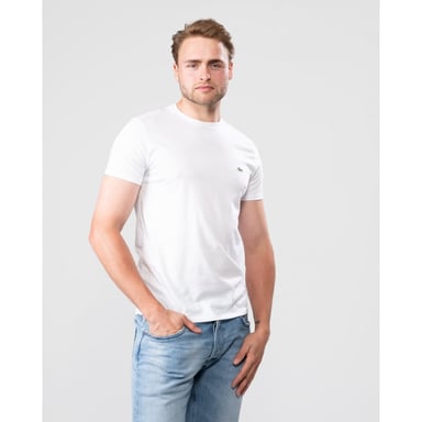 Lacoste Heren t-shirt in effen pima katoen jersey