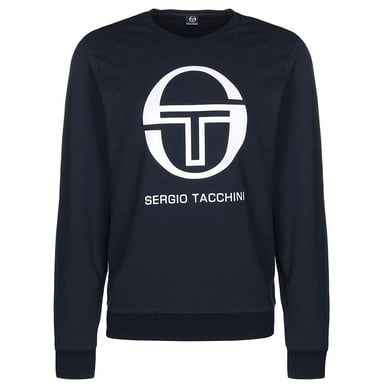 Sergio Tacchini Lange Mouw Crew Hals Navy Blauw Heren Ciao Sweaters 38027 200
